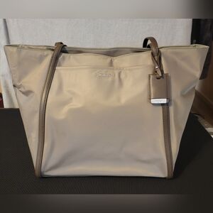 TUMI Voyageur Q Women's Beige Tote Bag NEW
